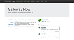 Desktop Screenshot of gallowaynow.com